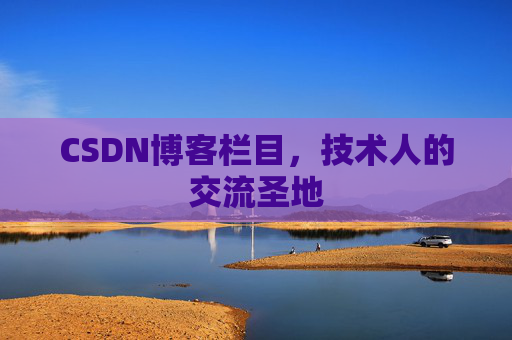 CSDN博客栏目，技术人的交流圣地